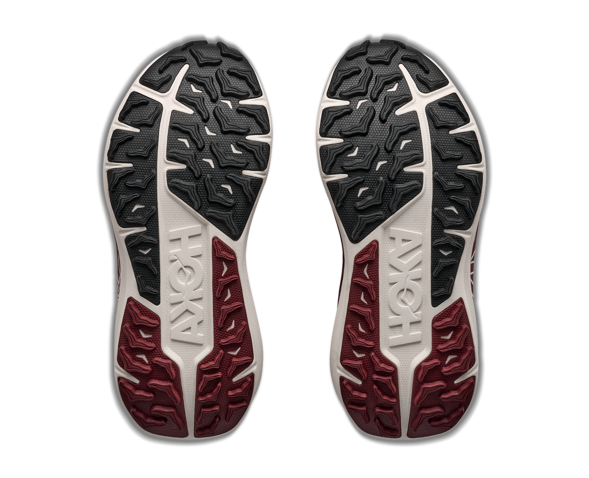 Hoka W Stinson 8 Alabaster / Varsity Burgundy