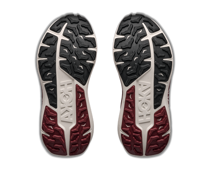 Hoka W Stinson 8 Alabaster / Varsity Burgundy