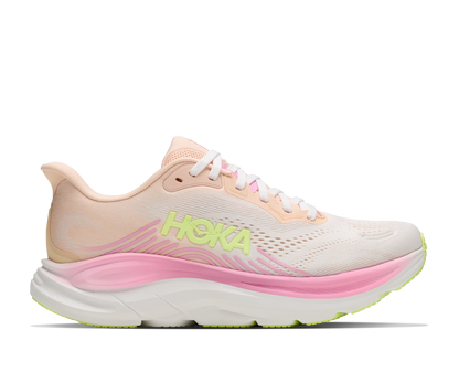 Hoka W Clifton 11 Wide Tangerine Glow / White