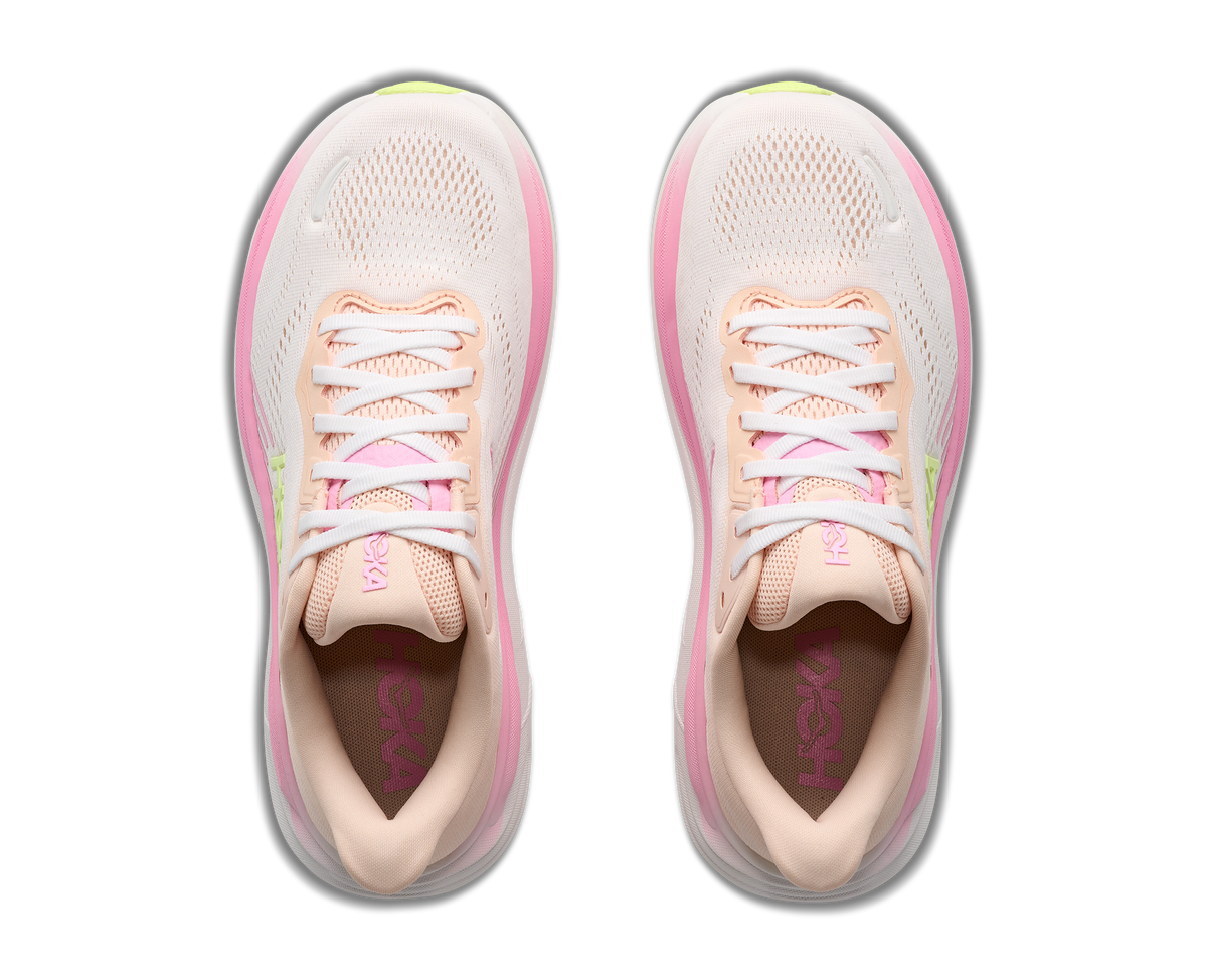 Hoka W Clifton 11 Wide Tangerine Glow / White