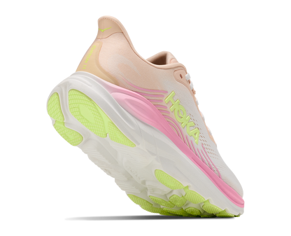 Hoka W Clifton 11 Wide Tangerine Glow / White