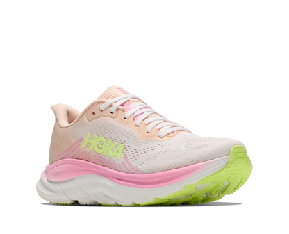 Hoka W Clifton 11 Wide Tangerine Glow / White