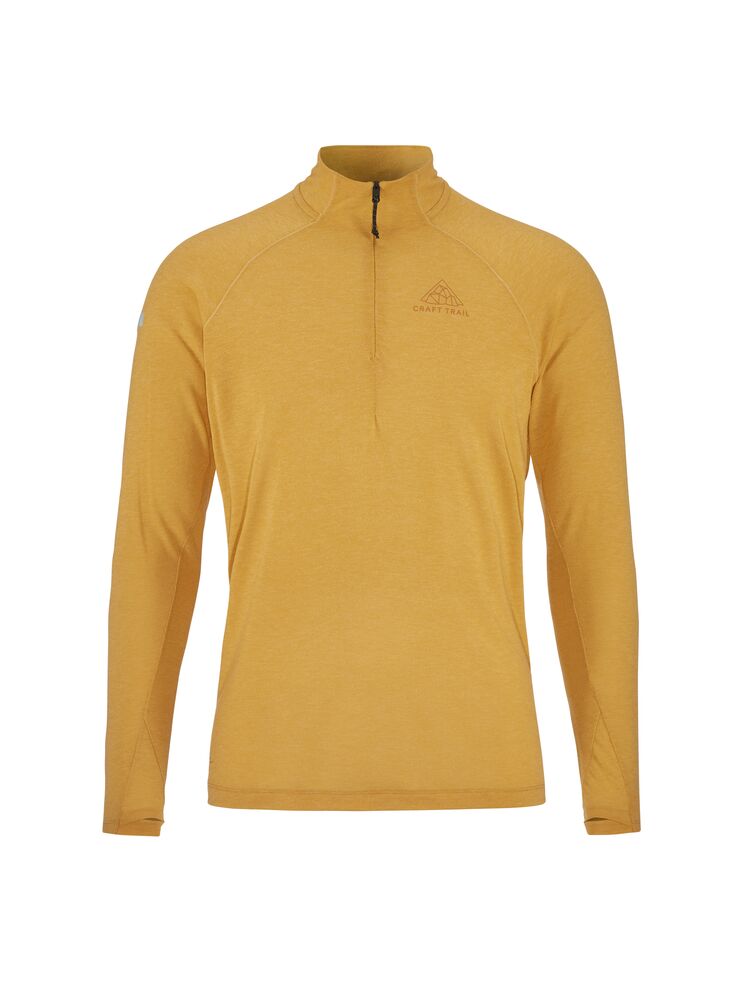ADV SubZ Wool LS Tee 3 Gul Långärmad polotröja med dragkedja i halsen. Merinoull-blandning för värme och komfort. Hål för tumme ärmslut. Reflekterande detaljer. Ventilerande mesh-panel i rygg. 
