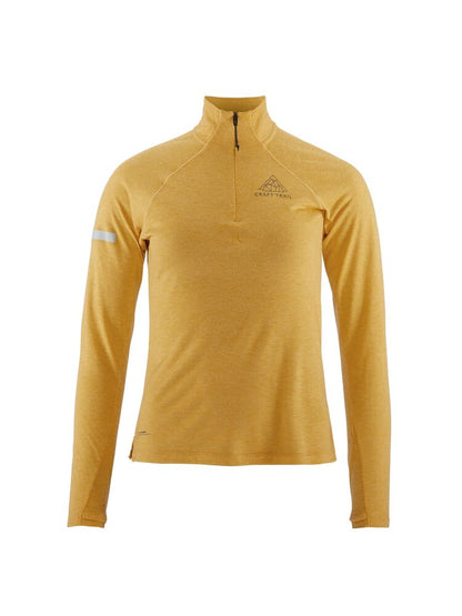 ADV SubZ Wool LS Tee 3 gul Långärmad polotröja med dragkedja i halsen. Merinoull-blandning för värme och komfort. Hål för tumme ärmslut. Reflekterande detaljer. Ventilerande mesh-panel i rygg. 