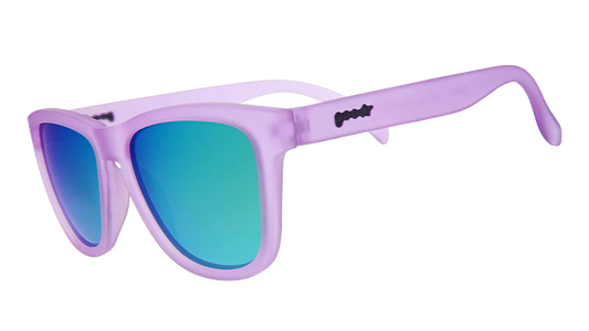 goodr Lilac It Like That!!  Ett par bleklila träningssolglasögon som sitter fantastiskt på ansiktet. Dem varken glider eller hoppar runt på ansiktet. 