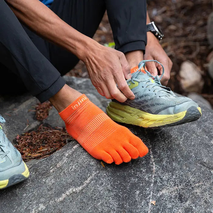 Injinji Run Lightweight No-show Flamme