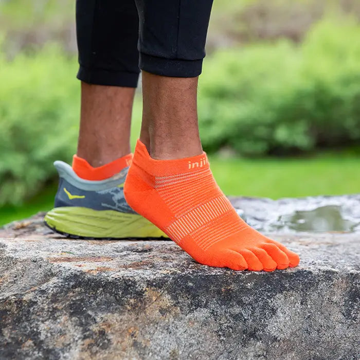 Injinji Run Lightweight No-show Flamme