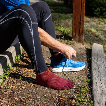 Injinji Run Lightweight No-show Mahogny