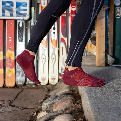 Injinji Run Lightweight No-show Mahogny