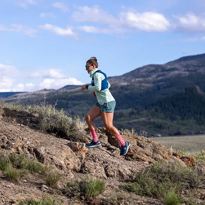 Injinji Ultra Run Crew Coral Women