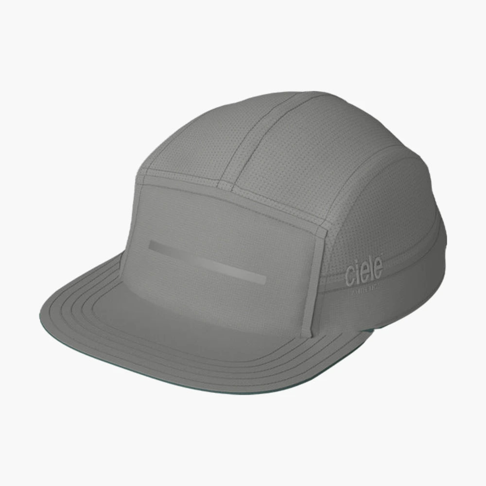 Ciele GOCap Comp Bars running cap in Airy Grey