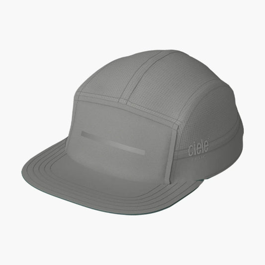 Ciele GOCap Comp Bars running cap in Airy Grey