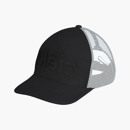 Ciele TRKCap SMT SC trucker running cap in black, Whitaker