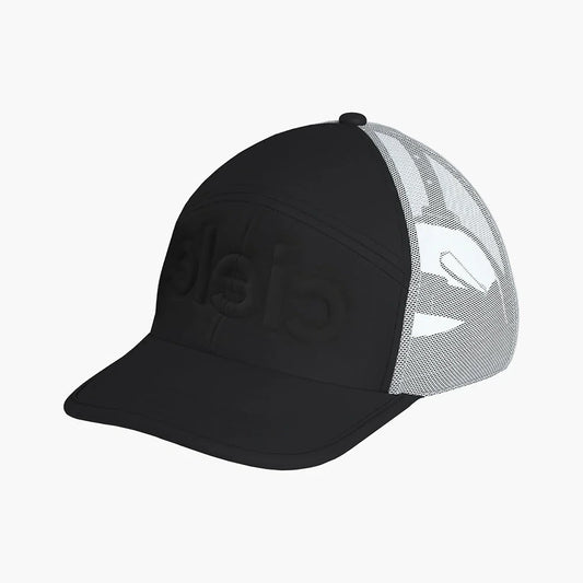 Ciele TRKCap SMT SC trucker running cap in black, Whitaker