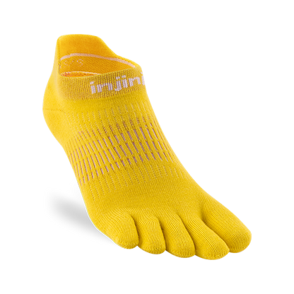 Injinji Run Lightweight No-show Lemon Women