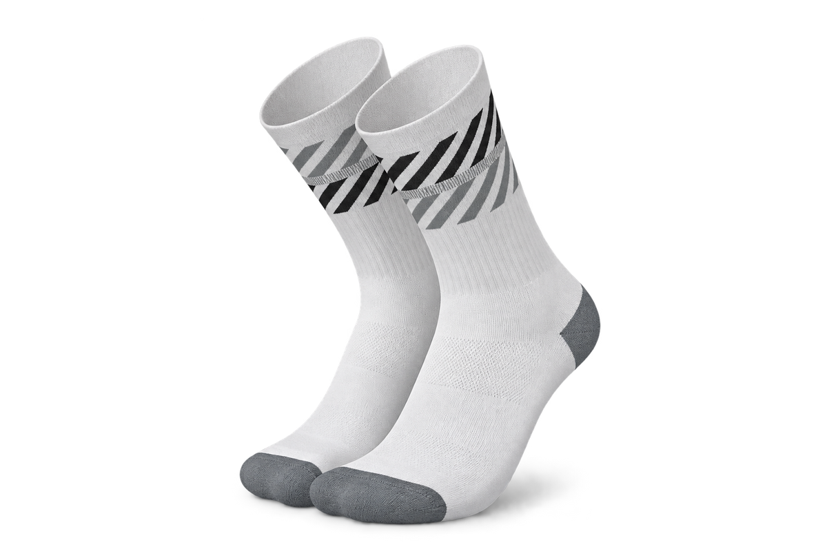 Incylence Merino Light Lanes Light Gray Black with transparent background
