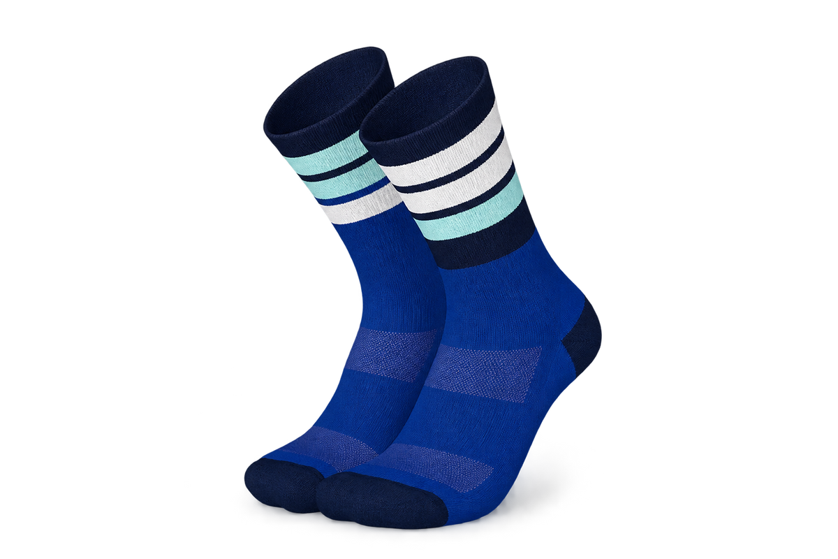 Incylence Merino Strive Blue Cyan with transparent background
