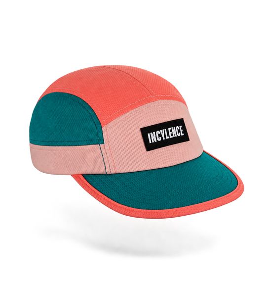 Incylence Running Cap Scarlet Moss with transparent background