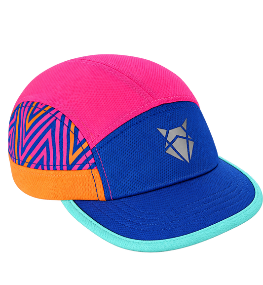 Incylence Running Cap Sunset Vibrance with transparent background