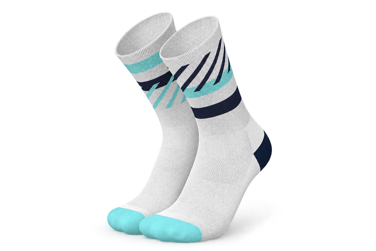 Incylence Running Disrupts Navy Blue Mint with transparent background
