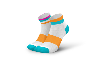 Running Bands Short Cyan Orange