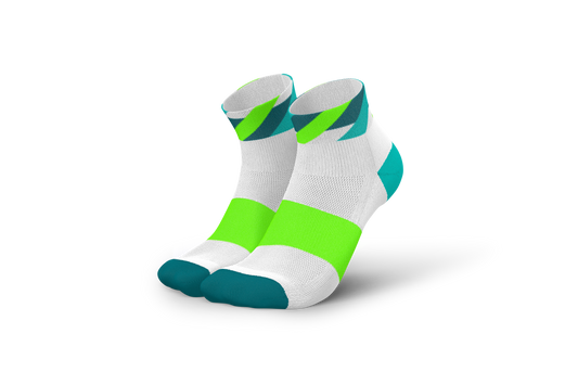 Incylence Running Loops Short White Green