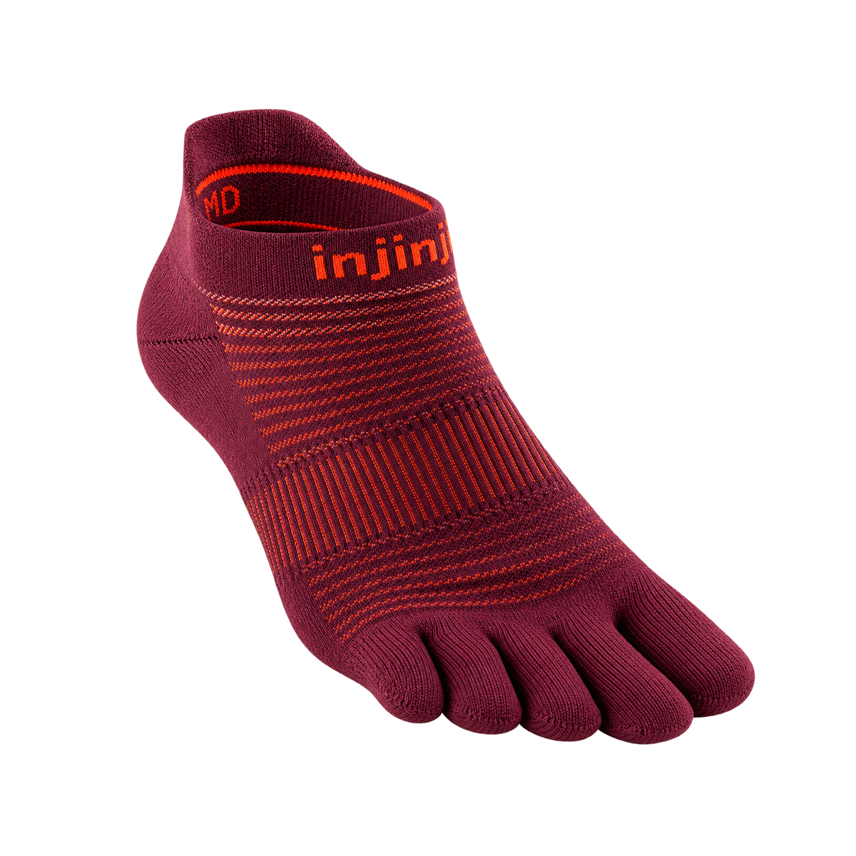 Injinji Run Lightweight No-show Mahogny