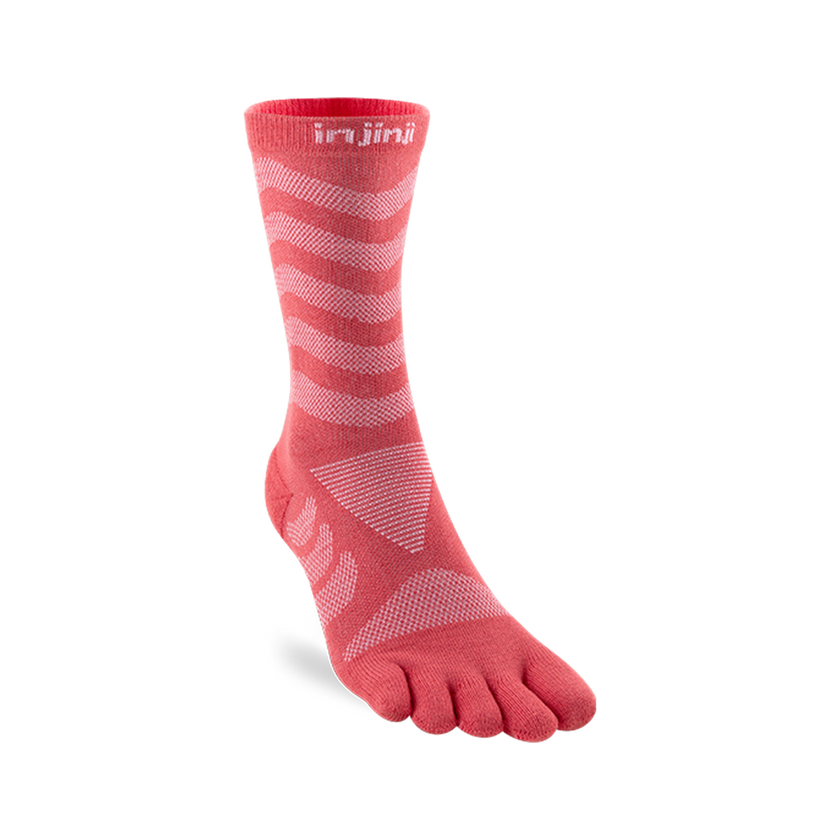 Injinji Ultra Run Crew Coral Women