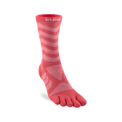 Injinji Ultra Run Crew Coral Women