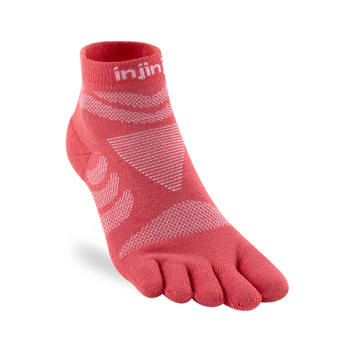 Injinji Ultra Run Mini-crew Koralfarvet til kvinder