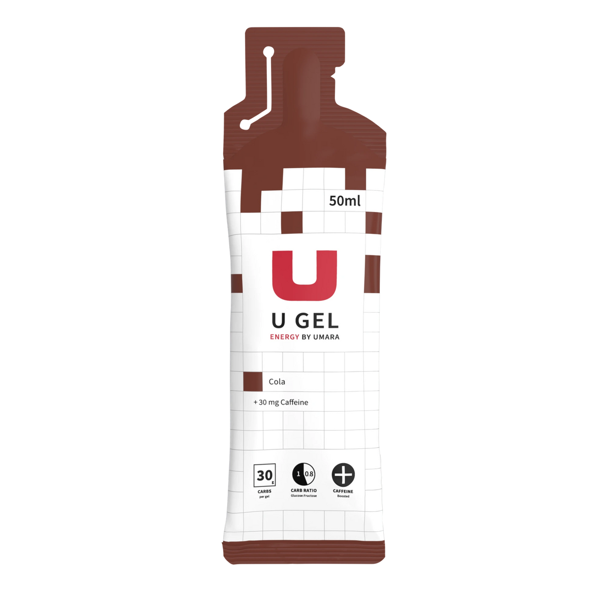 UMARA U GEL Cola + koffein 30g carb