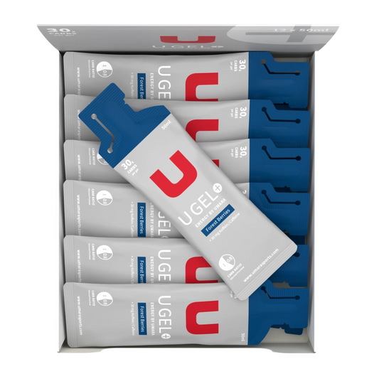 UMARA U GEL Skogsbär + koffein 12 x 30g carb