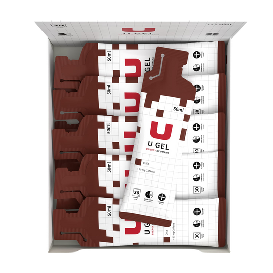 UMARA U GEL Cola + koffein 12 x 30g carb
