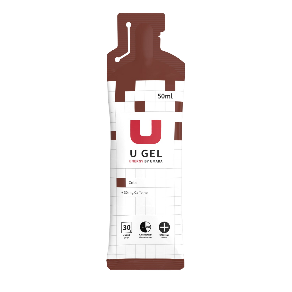 UMARA U GEL Cola + koffein 30g carb