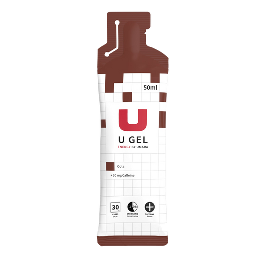UMARA U GEL Cola + koffein 30g carb