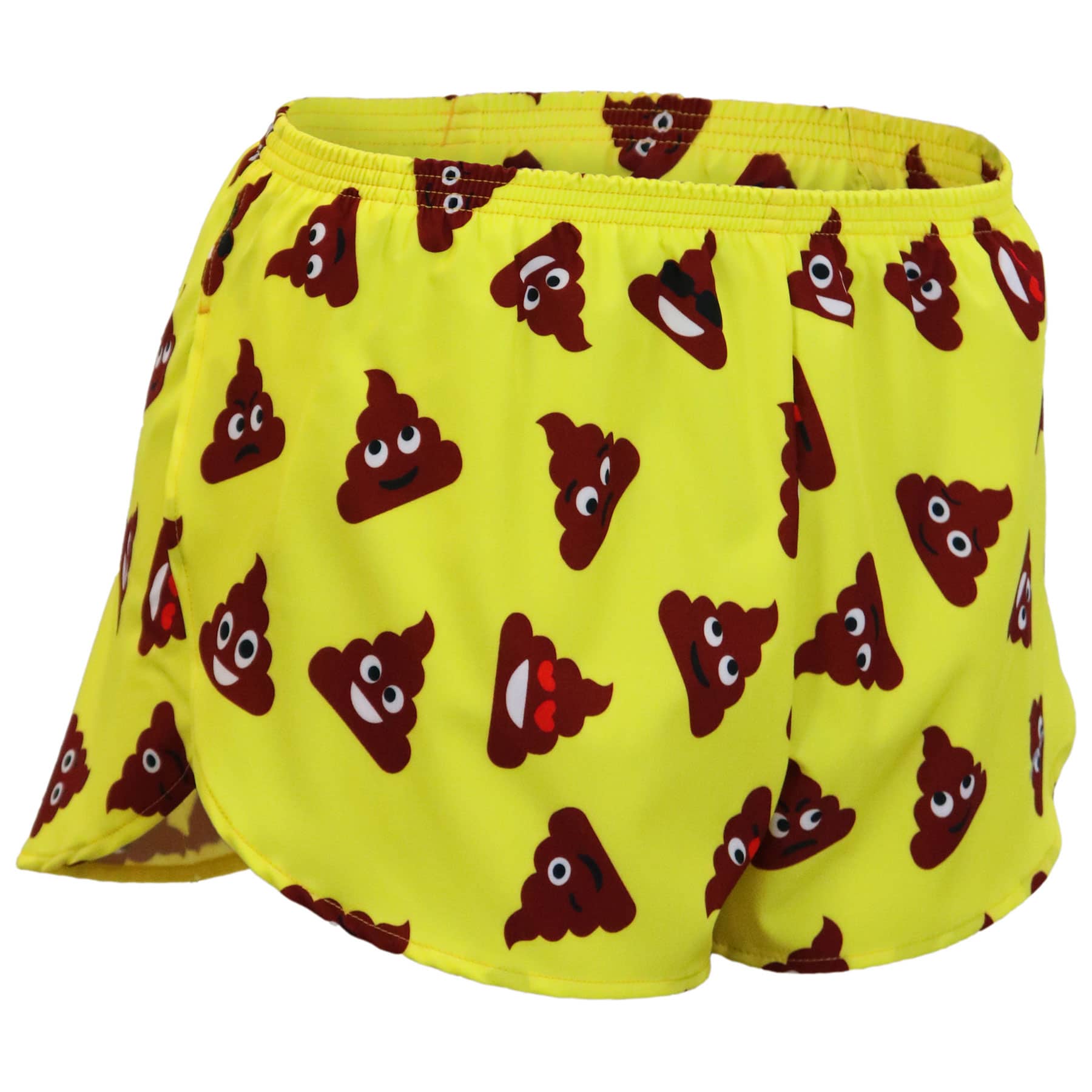 B.O.A MR. POOP- Dam 1". Gula dam shorts med "poop" motiv. 