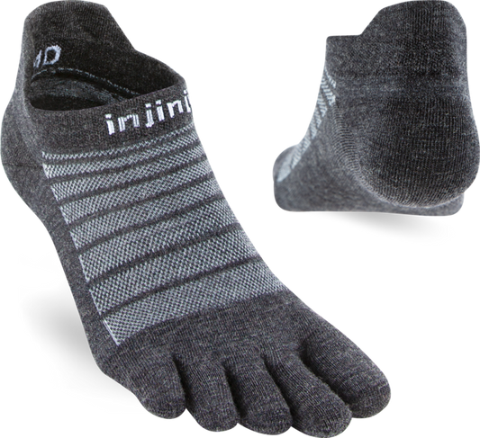 Injinji Run Lightweight No-Show Merinoull